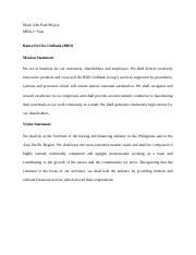 bdo mission statement